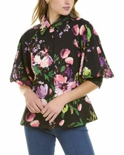 Gracia Puffed Cuff Shirt for women