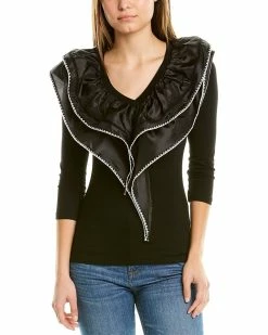 Gracia Ruffle Decoration Blouse for women