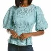 Gracia Flower Embroidered Top for women