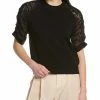Gracia Ruched Sleeve Top for women