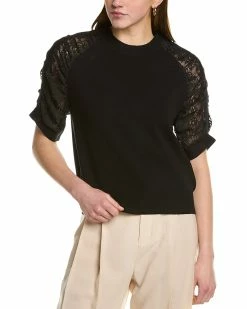 Gracia Ruched Sleeve Top for women