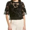 Gracia See-Through Crop Top for women