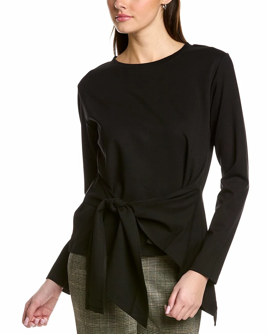 Gracia Asymmetrical Tie Hem Top for women