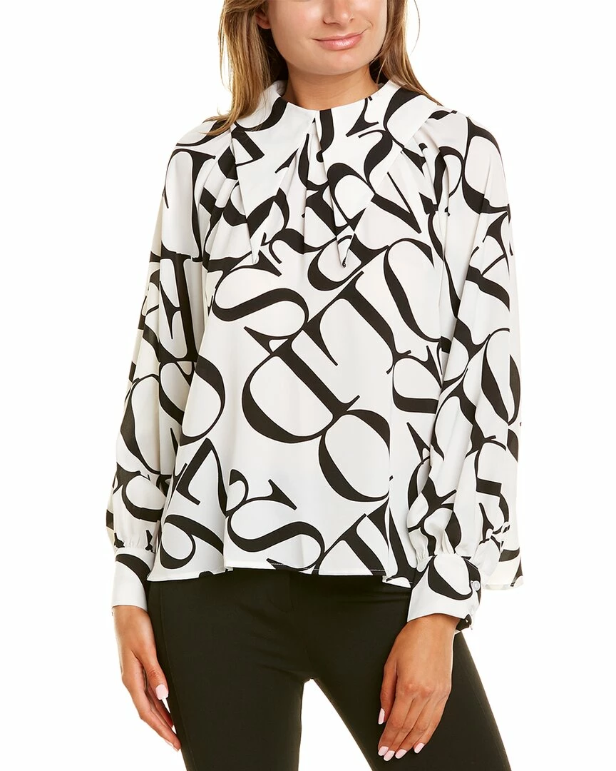 Gracia Number Print Top for women