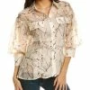 Gracia Organza Blouse for women