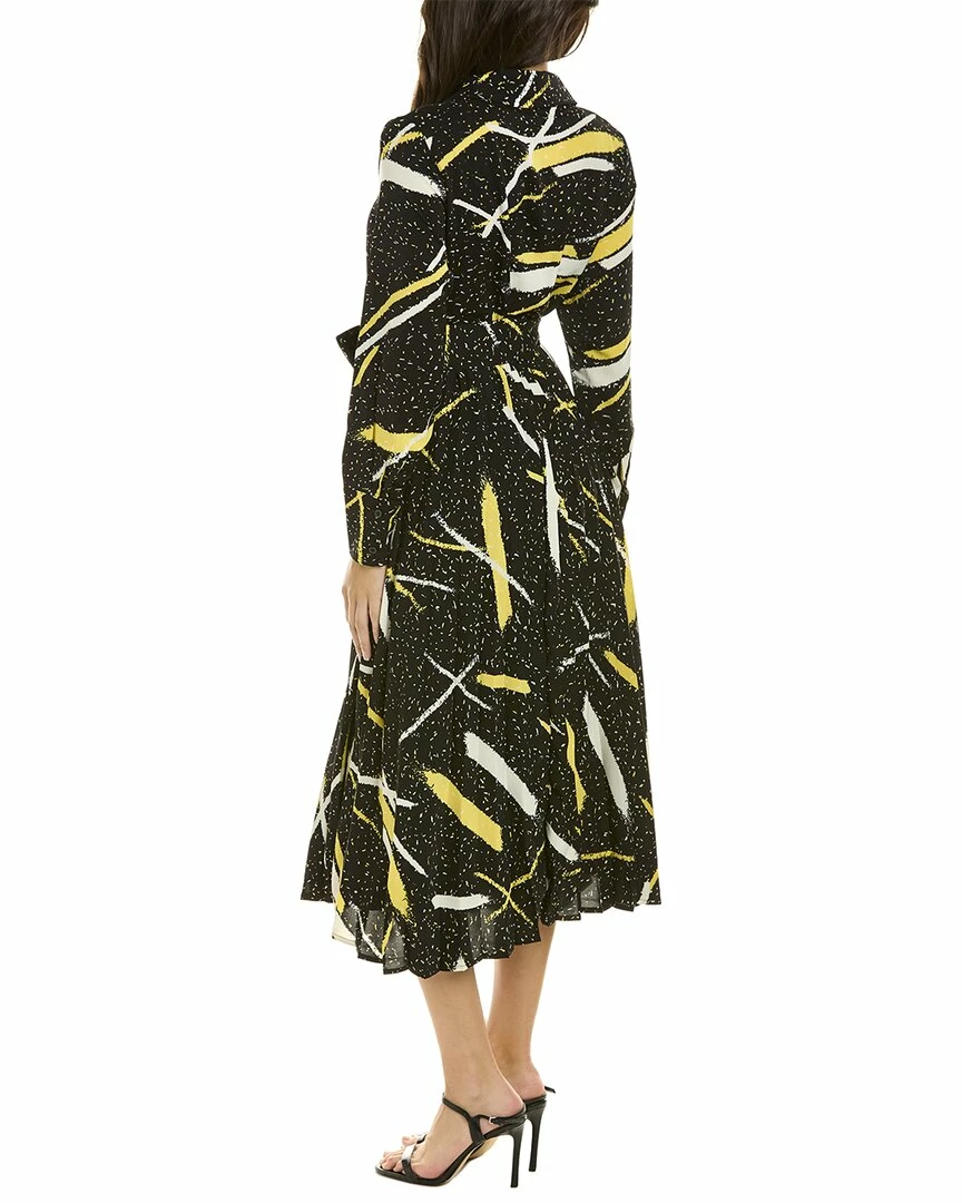 Gracia Pleated Midi Dress for women - Image 2