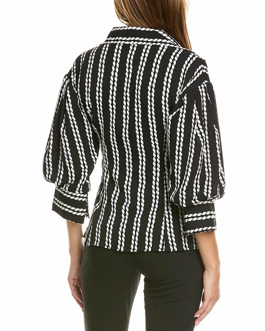Gracia Braid Print Shirt for women - Image 2