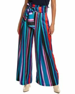 Gracia Wide Leg Paperbag Pant for women