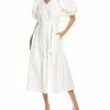 Gracia Exaggerated Balloon Sleeve Shirtdress for women
