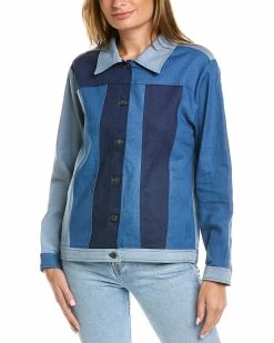 Gracia Patchwork Denim Jacket for women