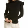 Gracia Ruffle Hem Top for women