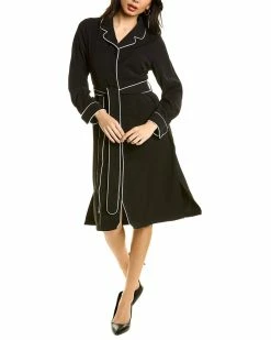 Gracia Piped Shirtdress for women