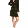 Gracia Tweed V-Neck Sheath Dress for women
