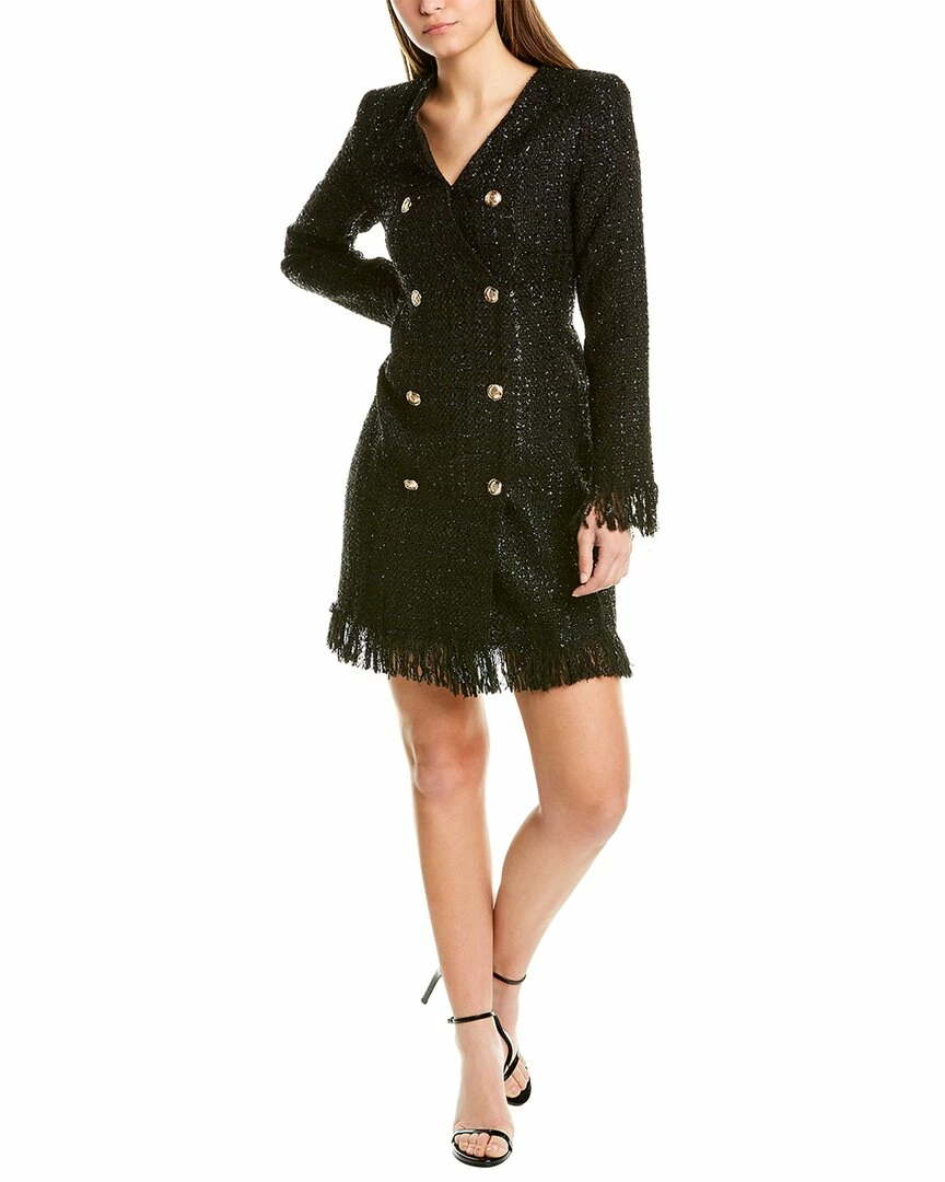 Gracia Tweed V-Neck Sheath Dress for women