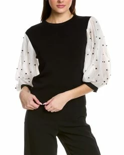 Gracia Balloon Sleeve Top for women