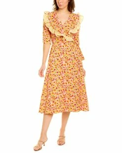 Gracia Tie-Waist Midi Dress for women