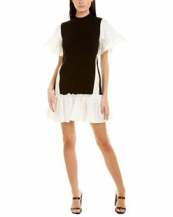 Gracia Ruffle Cuff Detail Tunic Dress for women