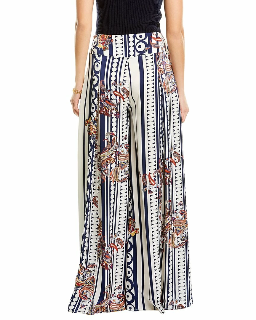 Gracia Stripe Printing Pattern Wide Pant for women - Image 2