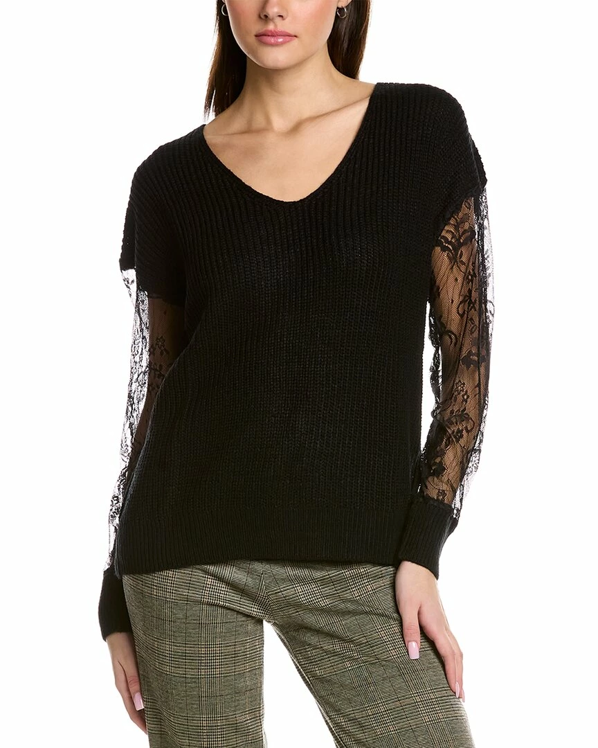 Gracia Lace Sleeve Sweater for women