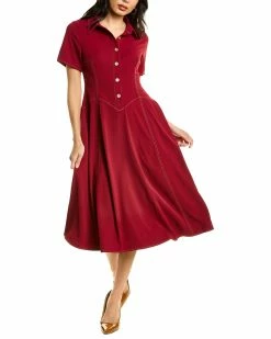 Gracia Half-Shirt Dress for women