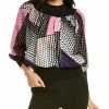 Gracia Abstract Print Top for women