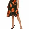Gracia Printed Midi Wrap Skirt for women