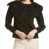 Gracia Peter Pan Collar Top for women