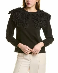 Gracia Peter Pan Collar Top for women