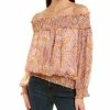 Gracia Paisley Pattern Gypsy Blouse for women