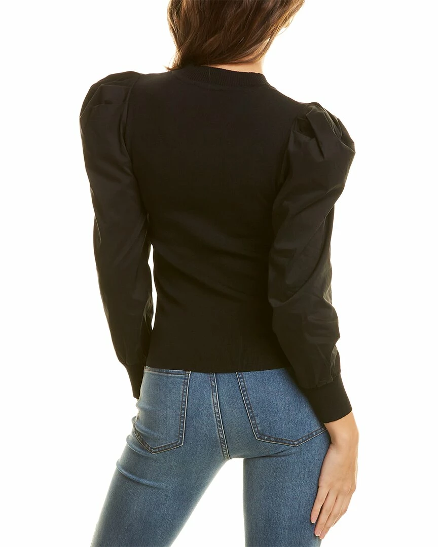 Gracia Puff Long Sleeve Fitted Top for women - Image 2