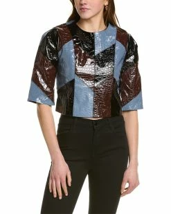 Gracia Colorblock Crop Top for women