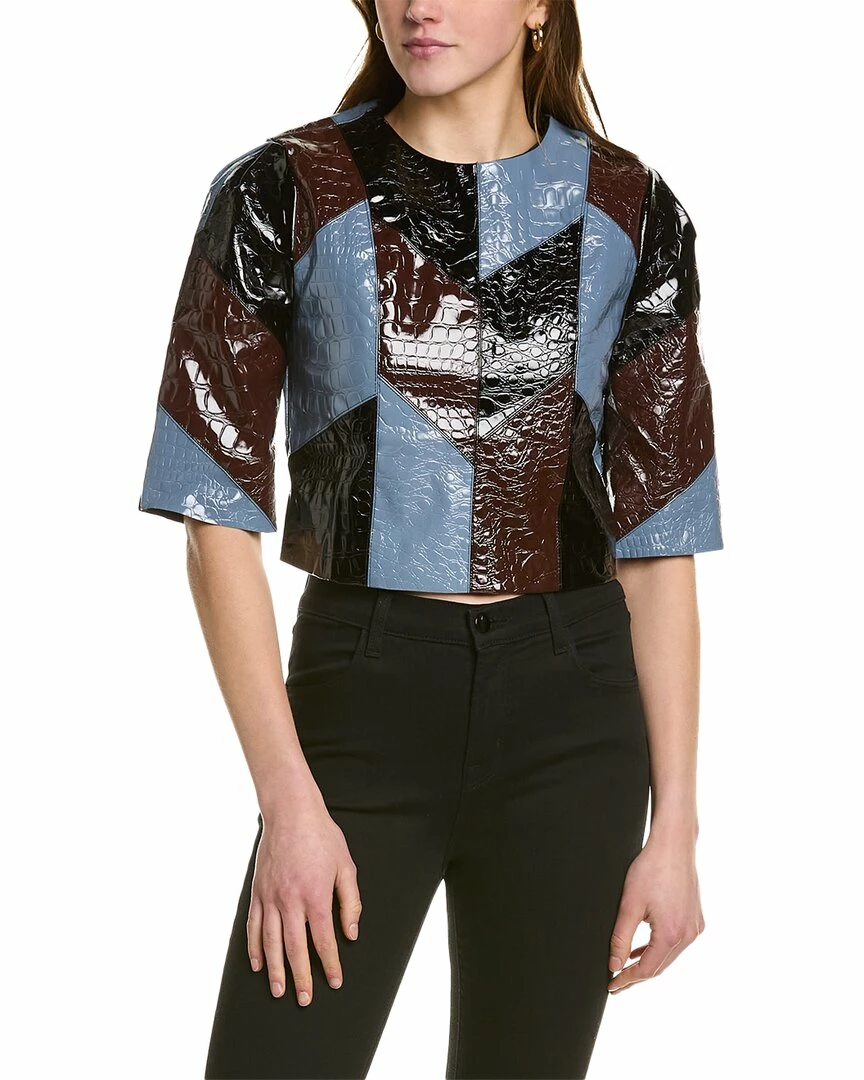 Gracia Colorblock Crop Top for women